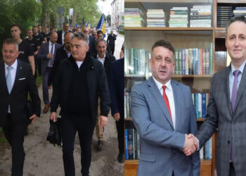Izbori u Živinicama: Denis Bećirović protiv Željka Komšića