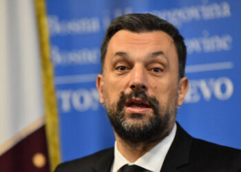 Pogledajte “DIF-ovca” Konakovića u akciji sa ministrima vanjskih poslova i  diplomatama kako govori engleski (video)