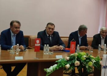 U Mostaru započeo sastanak koalicijskih partnera HDZ, SNSD i SDP