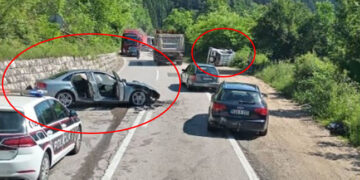 Nova saobraćajna nesreća na putu Tuzla – Sarajevo u Čevljanovićima. Pet lica povrijeđeno