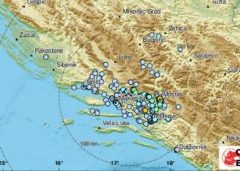 EMSC: Zemljotres jačine 3,6 stepeni potresao nakon ponoći Hercegovinu