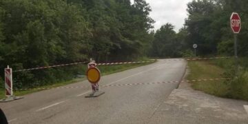 Regionalni put Sapna – Kalesija trenutno zatvoren, aktivno pet klizišta
