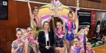Na takmičenju u Bugarskoj: Gimnastičarke KRG Sloboda osvojile 14 medalja