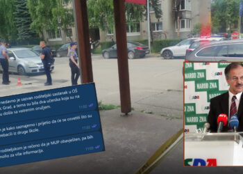 MUP TK   je bio upozoren na učenika još 22. maja. Maloljetni učenik ispalio više hitaca na nastavnika u Lukavcu. Teško povrijeđeni nastavnik sin je Ismeta Osmanovića