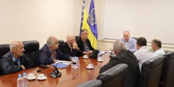Predstavnici MZ Ljepunice na sastanku kod gradonačelnika Tuzle