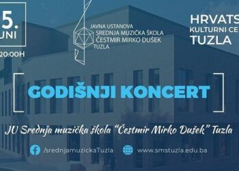 SMŠ “Čestmir Mirko Dušek” Tuzla: Najava godišnjeg koncerta