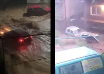 Nevrijeme u Teočaku: Voda nosila auta kao plastične igračke (Video)