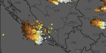 Dvije oluje iznad BiH: Meteorolozi otkrili koja će područja zahvatiti