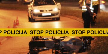 U saobraćajnoj nesreći u Tuzli, sinoć poginuo vozač motora