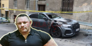Skupocjeni Audi RSQ8 Denisa Stojnića je namjerno zapaljen