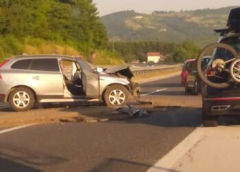 Saobraćajna nesreća na dionici prema Sarajevu: Dvije osobe povrijeđene