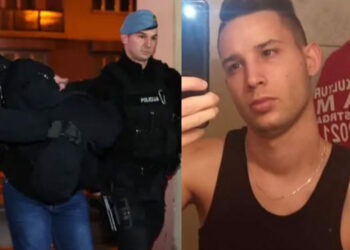 Ovo je Amer Hrustić (23) očuh, koji je bacio bebu od pod,  koja je u životnoj opasnosti. Određen mu je pritvor