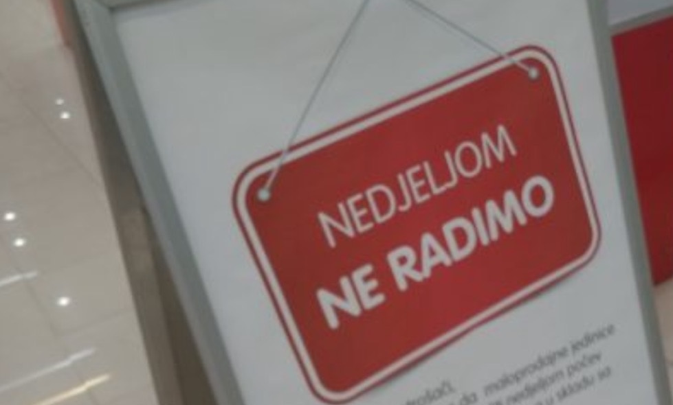 Ministar trgovine FBiH: Razmatra se mogućnost uvođenja neradne nedjelje na razini Federacije BiH