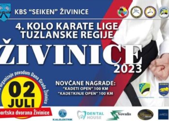 KBS Seiken iz Živinica domaćin 4. kola Karate lige tuzlanske regije