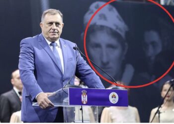 Dodik i Vučić,  na obilježevanju godišnjice “protjerivanje Srba”  koristili sliku protjeranih Bošnjaka iz Žepe