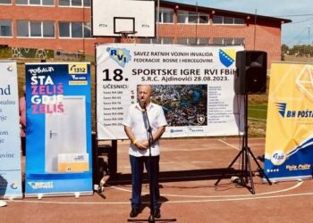 Ministar Lokmić u Ajdinovićima otvorio 18. sportske igre RVI Federacije BiH