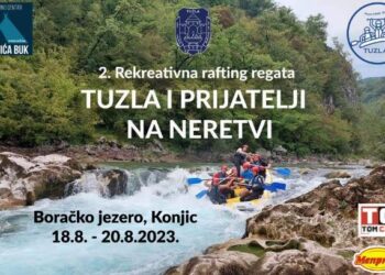 Rafting klub “Tuzlak” organizuje Regatu “Tuzla i prijatelji na Neretvi 2023”
