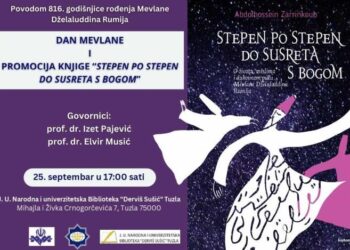 NUB ˝Derviš Sušić˝ Tuzla: Obilježavanje 816. godišnjice rođenja Rumijeve Mevlane
