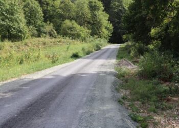 Završeni radovi na dionici puta u naselju Repuševac, MZ Donja Obodnica