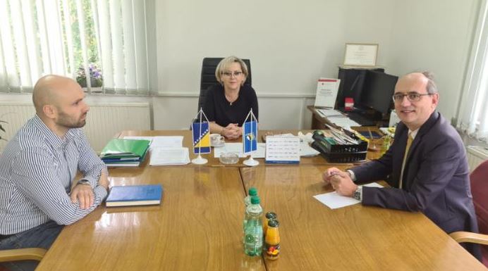 Predstavnici WHO posjetili Ministarstvo zdravstva TK