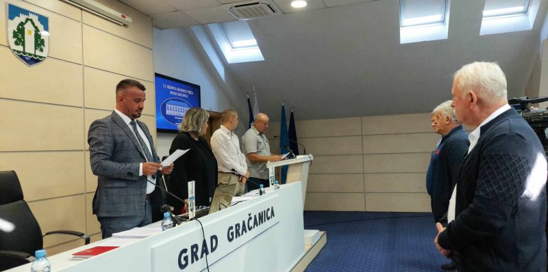 Održana sjednica Gradskog vijeća Gračanica Održana sjednica Gradskog vijeća Gračanica