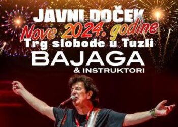 Tuzlu će u novu 2024. godinu uvesti Bajaga i instruktori