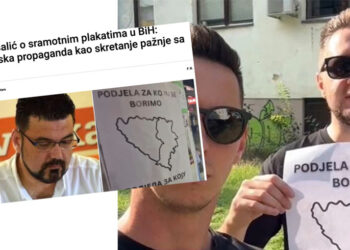 Mahir Mešalić se pošteno obrukao oko plakata Karton revolucije iznjevši nevjerovatne konstrukcije i zavjere