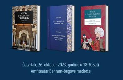U amfiteatru Behram-begove medrese u Tuzli: Najava promocije tri knjige