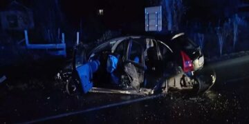 Saobraćajna nesreća na putu Zvornik – Tuzla: Automobili skoro potpuno uništeni