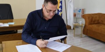 Načelnik Gutić potpisao Ugovor o dodijeli finansijskih sredstava od strane Vlade FBiH